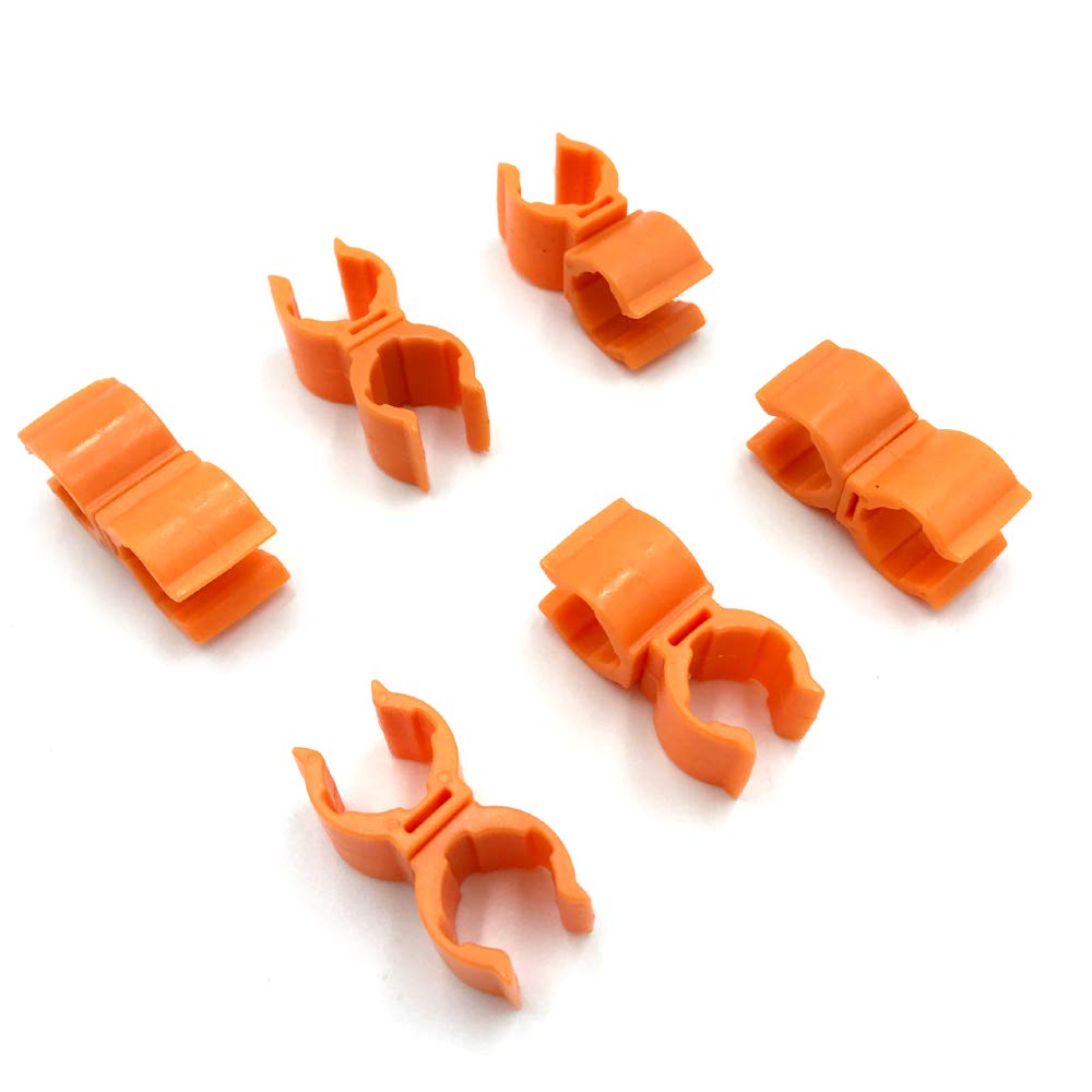 Rotating Plant Stake Connector | Garden Trellis, Plant Support & Fruit Cage Clip - 16mm dia