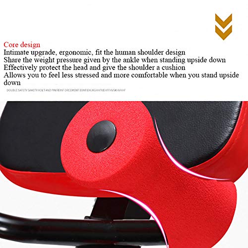 MUYIER-Inversion-Table-with-Heat-and-Massage--Max-User-Weight-120-Kg--Improves-Back-Pain-and-Posture-for-Fitness-exerciseAdjust-Your-Body