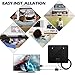 TV Antenna, Indoor Amplified HD Digital TV Antenna, 60 Mile Range with Detachable Amplifier Signal Booster, Super Fun and Free for Life