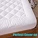 Mattress Pad Cover with 18