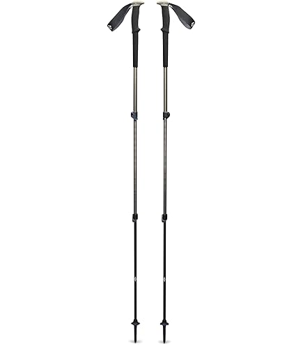 Bâtons De Randonnée Black Diamond Trail Sport 3 - Tiges En Aluminium 7075, Poignées EVA, FlickLock