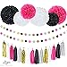 Liya Event Couture Party Decorations Set for Birthday Decorations, Bridal or Bachelorette Party, Wedding or Graduation Fits Girls & Boys, Mom and Dad