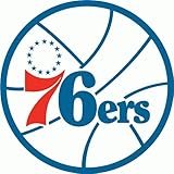 Philadelphia 76ers NBA Basketball Bumper Sticker 5