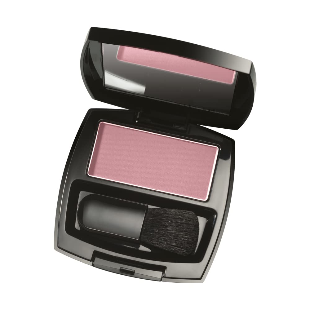 Avon True Colour Luminous Blush Soft Plum with Pigmented Full Colour Finish for A Radiant Glow, 6.2g