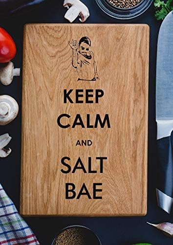 SALT BAE Nusret saltbae Personalized Engraved Cutting Board- Wedding Gift, Anniversary Gifts, Housewarming Gift, Birthday Gift, Corporate Gift, Fathers day gift the grillfather