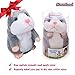 Talking Pet Hamster Electronic Animal Plush Toy - Mimics and Repeats After Words & Sounds for Kids Ages 4 - 100, Boys and Girls, Birthdays, Christmas by Neverland(Grey) (gara)