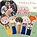 Cute Doll Car Seat Strap Belt Cushion Cover for Kids Children, Adjustable Pillow Pad Vehicle Car Safety Belt Toy Pet Protect Shoulder Chest Child (Rabbit)