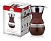 Osaka Pour Over Coffee Maker Set, 6 Cup (27 oz) Glass Carafe with Permanent Stainless Steel Filter