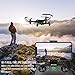 DROCON Ninja Foldable Drone for Kids and Beginners with 720P FPV HD Wi-Fi 90° Rotating Camera with Wide-Angle Lens, Real-time Live Video, Altitude Hold, One-Key Take-Off/Landing, 3D Flips, White