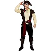 flatwhite Man's Rustic Pirate Costume
