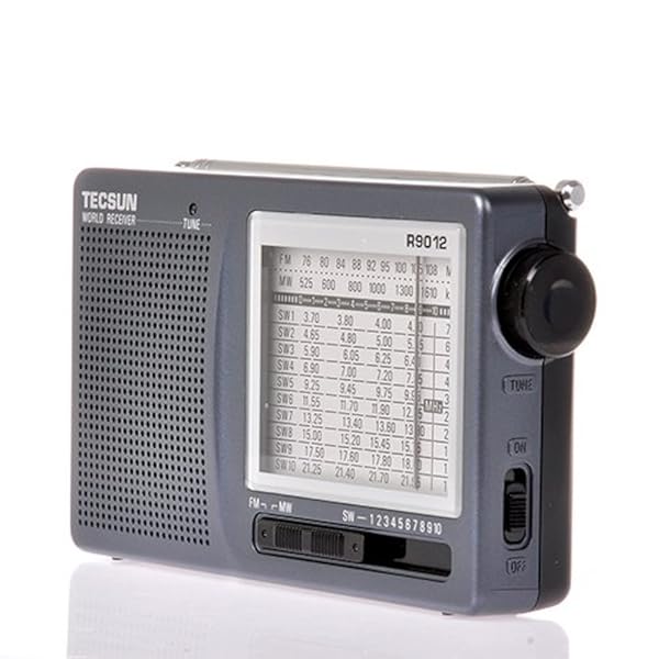 Radio Tecsun R-9012 AM FM SW 12 bandas onda corta. - Imagen 4