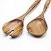 Salad Serving Utensils, Acacia Wood Salad Tongs, Salad Spoon and Salad Fork, Salad Servers by FAAY