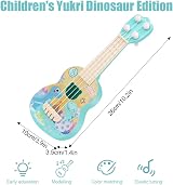 Satiskid Kids Ukulele Guitar Toy 26cm 4 String Mini Musical Instrument for view 2
