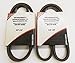 Laser 95621 & 95204 Variable Speed Belt Set of 2 Fits MTD 954-0280A & 954-0370