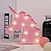 WHATOOK Unicorn Gifts Night Light Battery Operated LED Table Lamp Wall Night for Living Room,Bedroom,Home, Unicornio Party Supplies Christmas Gift for Kids Gift (Pink Unicorn)