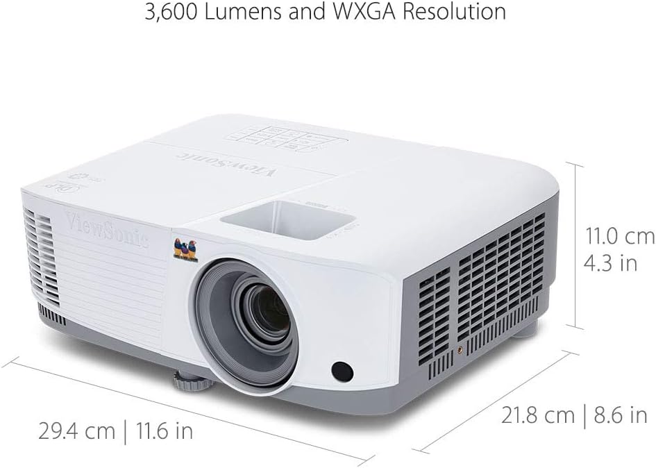 ViewSonic PA503W Proyector WXGA (DLP, 1280 x 800, 3.600 ANSI ...