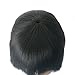 Enoya Human Hair Bob Wigs with Bangs Brazilian Yaki Machine Made Glueless Short Wigs (12
