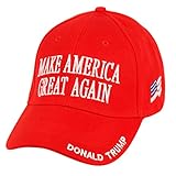 Donald Trump Make America Great Again Hats Embroidered - Red