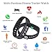 Slicemall Fitness Tracker with Heart Rate Monitor Watch Activity Step Pedometer Bracelet Sport Equipment for Men Women and Kids for iOS & Android App - Black, Free One Pair Wristband