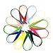 Mmei Pack of 60 Nylon Invisible Zippers for Tailor Sewer Sewing Craft Crafter's Special 16 Inch 20 Colors (3 pcs per color)