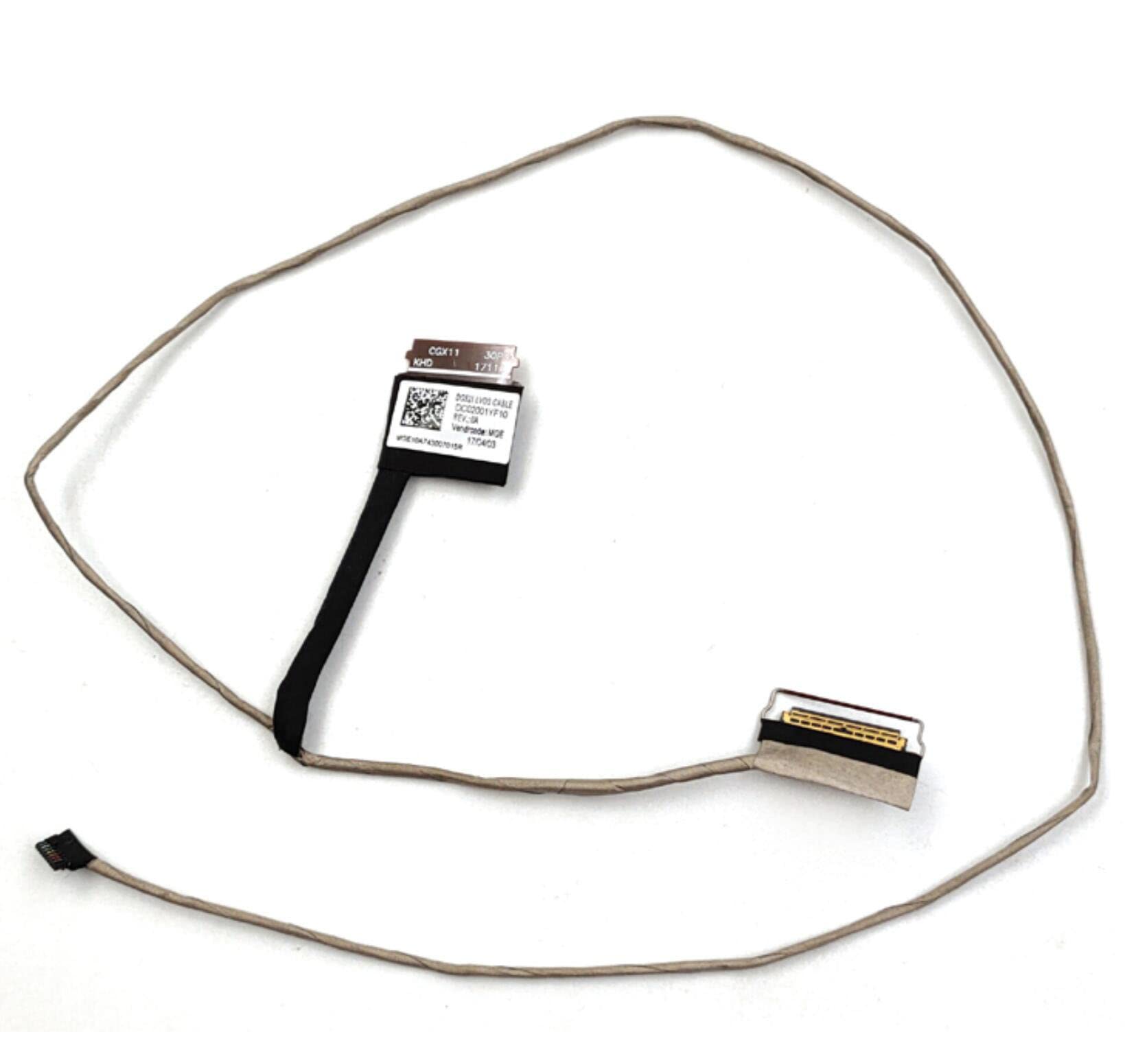 ANNESA Fleshy Leaf LCD Video Screen Cable Replacement for Lenovo Ideapad 320-15IAP 320-15IABR 320-15AST 330-15IKB 320-15ISK 80XV 80XR DG721 DC02001YF00 DC02001YF20 DC02001YF10