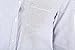 Seeksmile Women's Cotton Long Sleeve Button Down Shirt (X-Large, Black Strip)