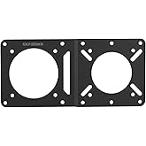 Monzlteck VESA Mount Adapter Plate for Mac mini M4 & NUC – Universal Extension Bracket for Mini PCs, Fits 75x75mm & 100x100mm VESA Monitor Arms, Securely Mount Small Computers Behind Display