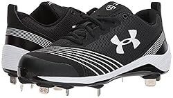 Under Armour Women's Glyde ST Softball Shoe, Black