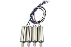 YijiaLink 4pcs Mini A-B Positive Negative 720 Motor Repair Spare Parts for Syma X5/X5C/M68 RC Drones and Quadcopters