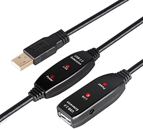 USB2.0 Extension / Repeater Cable With LED LiBangTai(49ft)