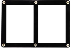 Ultra Pro 2-Card Black Frame Screwdown Holder
