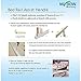Mybow Bed Assist Rail for Seniors, Bed Guard Railing, Foldable Bed Side Rails Support Bar, Medical Transfer Handle, Safety Hospital Bedrail, Slides Under Mattress for Queen, King, Full, Twin Bed