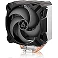 ARCTIC Freezer i35 CO - Tower CPU Cooler, Intel Specific, Pressure Optimized 120 mm P-Fan, 0–1800 RPM, Semi Passive, Dual Ball Bearing, incl. MX-5 Thermal Paste - Black