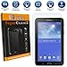 [2-Pack] for Samsung Galaxy Tab E Lite 7.0 / Tab 3 Lite 7.0 - SuperGuardZ Tempered Glass Screen Protector, 9H, 0.3mm, 2.5D Round Edge, Anti-Scratch, Anti-Bubble