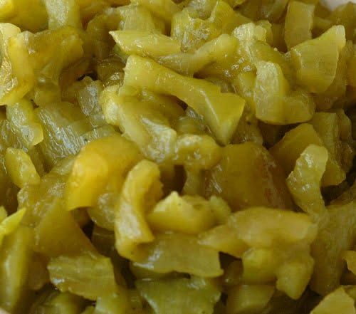 Roasted and Chopped Premium Green Chile, Medium Flavor - three 8 oz. containers