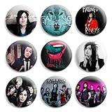 Falling In Reverse Pinback Buttons Pin Badges 1 Inch (25mm) - Pack of 9