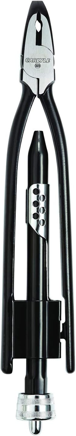 Carlyle Hand Tools Wire Twisting Pliers, Black,silver