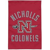 Nicholls State University Colonels Logo Garden Yard Flag