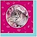 BirthdayExpress Rachael Hale Glamour Cats Party Supplies - Lunch Napkins (20)