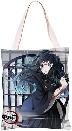 Amazon 人気アニメ 漫画 鬼滅の刃 灶门 祢豆子 灶门 炭治郎 トートバッグ キャンバス 斜めがけ カジュアルバッグ キャンバストート 帆布 ショルダーバッグ レディース ハンドバッグ バッグ ハンドバッグ