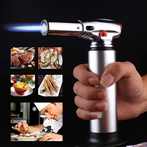 BALLSHOP Flambierbrenner Küchenbrenner Butangasbrenner mit Sicherheitsschloss Butan Gasbrenner für Creme Brulee BBQ… – Bild 7