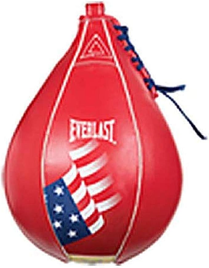 Everlast Leather Speed Striking Bag 4208 Red Large, Speed Bags Amazon