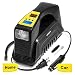 Kensun AC/DC Digital Tire Inflator for Car 12V DC and Home 110V AC Rapid Performance Portable Air Compressor Pump for Car, Bicycle, Motorcycle, Basketball and Others primary