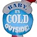 Airblown Christmas Holiday Blow Up Decoration Inflatable Baby Its Cold Outside Sign 3.5 Feet (1)