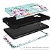 Galaxy S9 case,PIXIU Unique Hybrid Heavy Duty Shockproof Full Body Protective Case with Dual Layer Froral Cases for Samsung Galaxy s9 5.8 inch 2018 Released Peonies