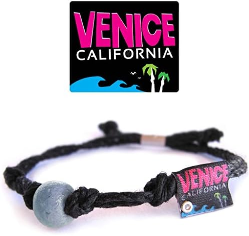 Earth Bands Venice California Anklet Black