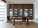 Black Wall Mount Hanging File Holder Organizer 6 Pack | Durable Steel Rack, Solid, Sturdy & Wide | For Letters, Legal Files, Magazines & More | Organize The Desktop, Declutter Your Office - Nozzco