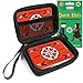 FitSand (TM) Travel Carry Zipper EVA Hard Case for Dutch Blitz Card Game - Black Box, Blacker Box, Best Protection for Dutch Blitz Cards
