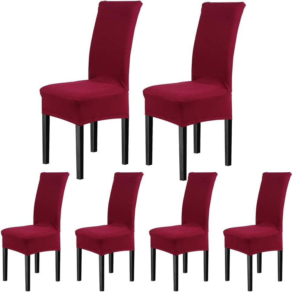 Best Universal Stretch Slipcovers Dining Chairs