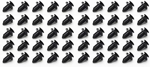 Partsam 50 Pcs 9mm Fender Retainer Push Clips MR200300 for Honda Mitsubishi